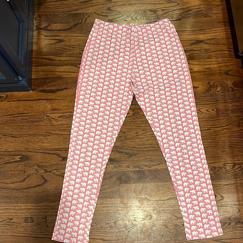Roberta roller rabbit women’s pajamas pink elephant
